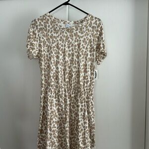 Leopard print dress